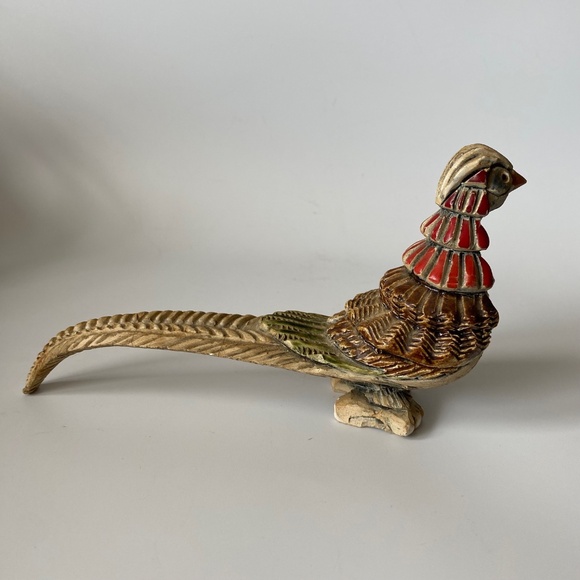 Artesania Rinconada Pheasant Figurine Collectible 1990s Vintage - Picture 6 of 9